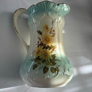 Vintage Floral Vase